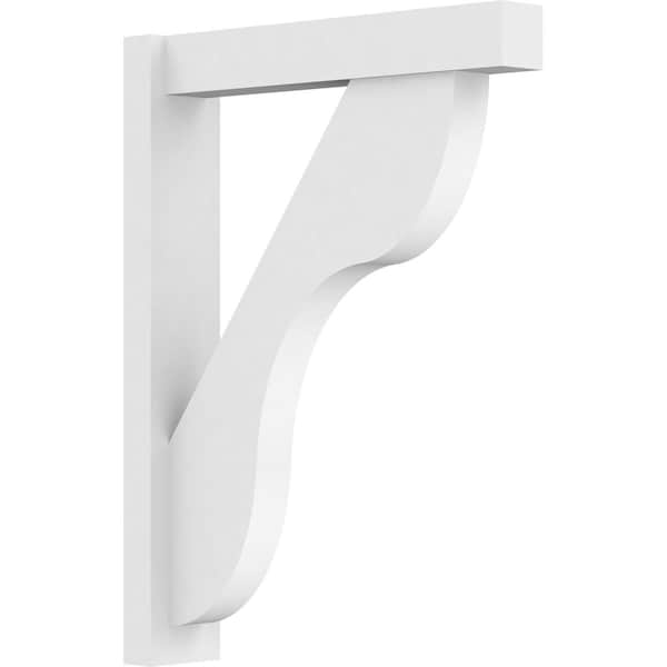 Ekena Millwork Carmel Architectural Grade PVC Outlooker with Block Ends, 5"W X 24"D X 32"H OUTP05X24X32CAR05 - main